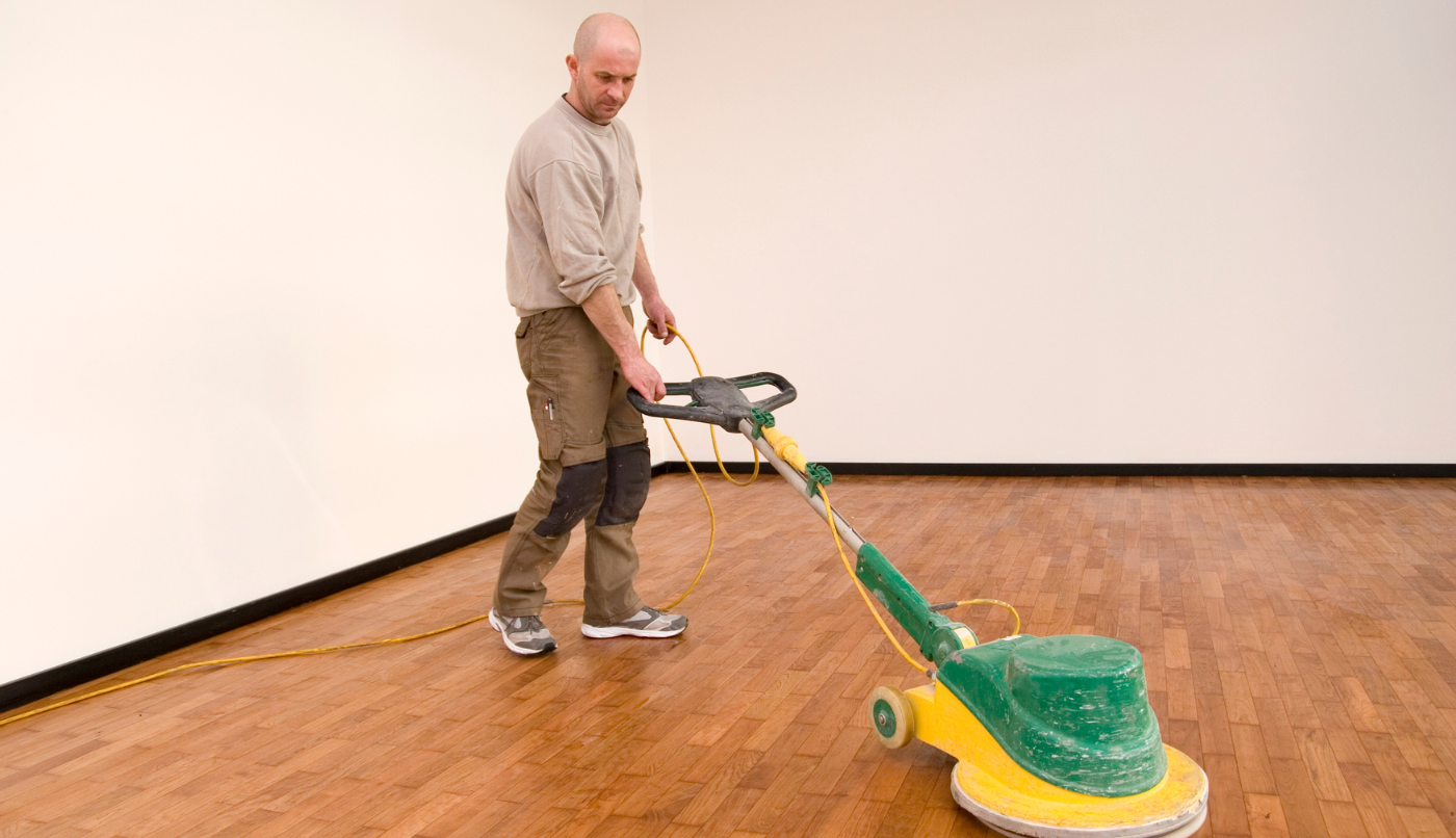 Floor Waxing and Polishing